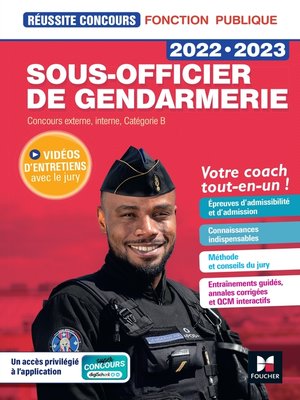 cover image of Réussite Concours--Sous-officier de gendarmerie--2022-2023- Préparation complète